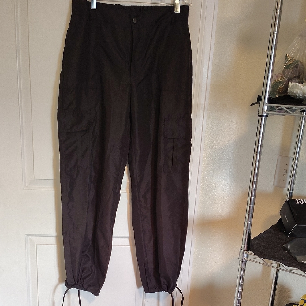 XL Super Cute Cargo Pants With Drawstring Side Pockets